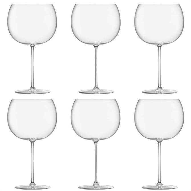 LSA Borough Set of 6 Balloon Glasses For The Price of 4
